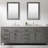 Binion 84'' Double Bathroom Vanity with Quartz Top-2131785625