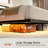 Zoller Floating Bed Frame with LED & Charging Station, Modern Metal Platform Bed, No Box Spring Needed-812422483