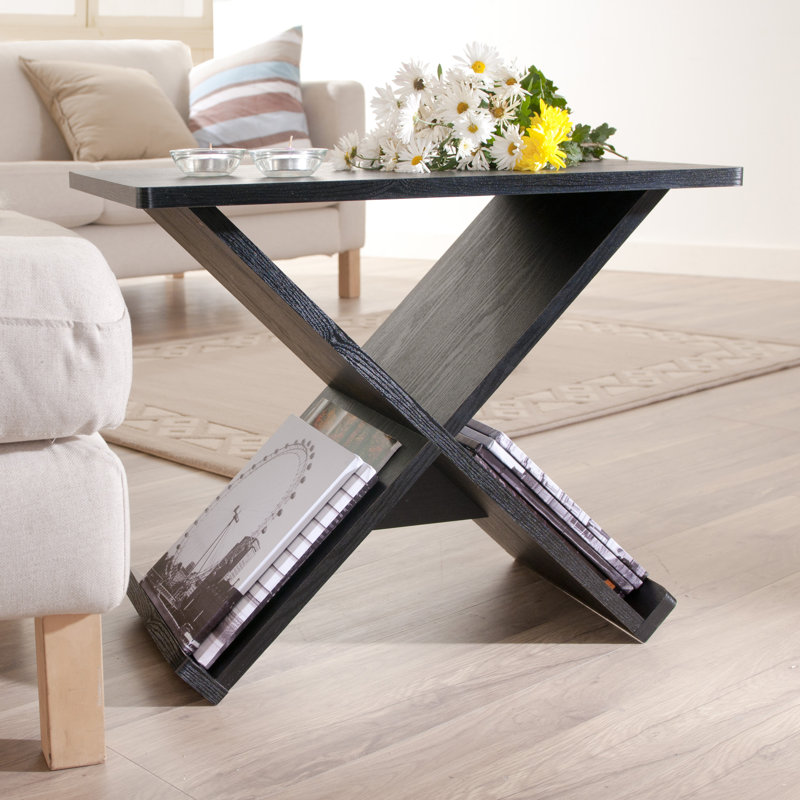 Cross Legs End Table