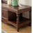 78.74" Brown Rectangular Solid Wood TV Stands