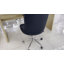 Fauteuil de coiffeuse capitonné avec siège sans accoudoirs en velours Elise-443495300