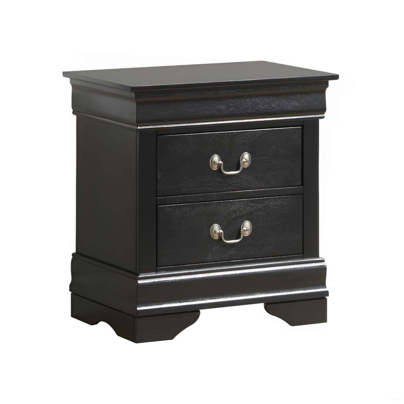 Table de chevet Timeless, Noir