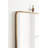 Kasota Brass Rectangular Wall Mirror-733511450-733511428