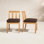 Melrose Teak Wood Premium All-Weather Wicker Outdoor Dining Side Chair with Cushion
