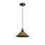 Modern Industrial Cone Pendant Light | Adjustable 1-Light Ceiling Fixture for Kitchen Islands, Dining Areas & Hallways-489414519-489414518