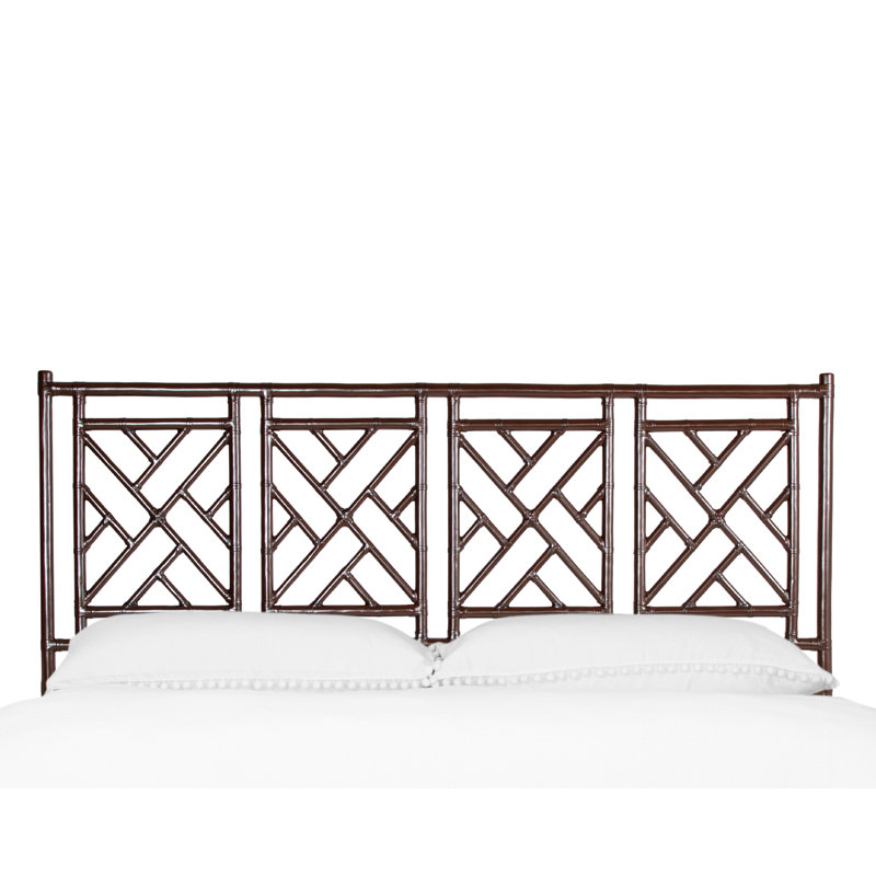 Chippendale Open-Frame Headboard, California King, Cocoa