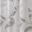 Panneau de rideau simple diaphane à motif floral à effet usé avec œillets Cecily-470842249-448520127