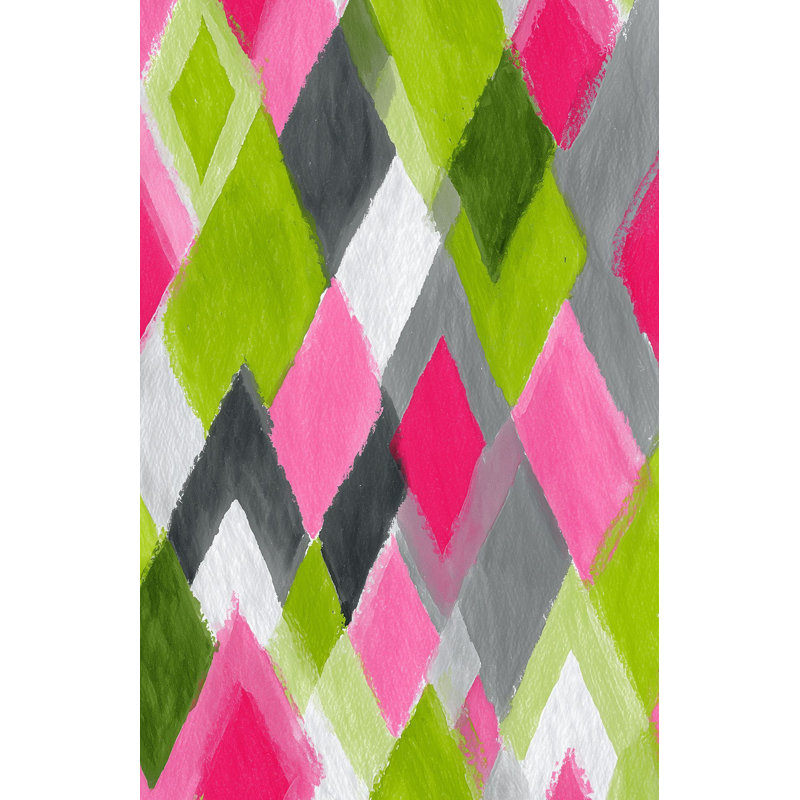 Papier peint à motif géométrique Argyle