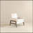 Lipsey Mid-Century Modern Tufted Accent Armchair-1520019719