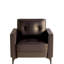 Fauteuil d'appoint contemporain avec coutures doubles et confort à ressorts-2110869868