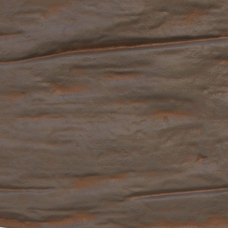 Cedar Bark Faux Wood Beam 10"H x 4"W x 8'L