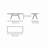 Simple and elegant solid wood dining table-110734061