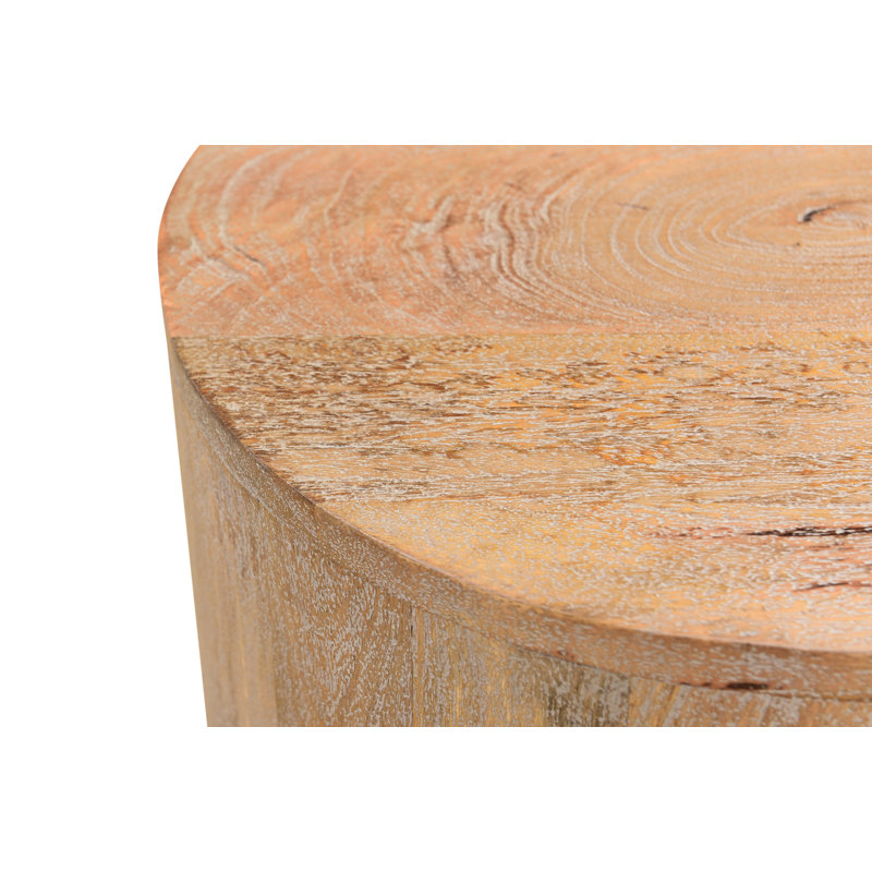 Table tambour Hollingsworth, Brun