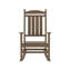 Chaise berçante d'extérieur en plastique avec table de bout Laguna-2067312515