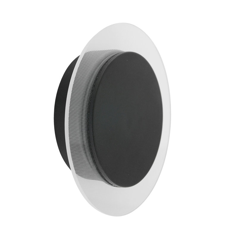 Panos LED Flush Mount, Black
