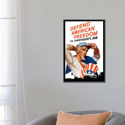 " Uncle Sam - Defend American Freedom It " by John Parrot
