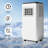 Portable Air Conditioner With Cooling, Dehumidifier and Fan, 3-In-1 Portable Air Conditioner With Remote Control, Cools Up to 350 Sq. Ft. 24-Hour Timer/Sleep Mode, Bedroom/Office