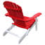 Chaise Adirondack pliante en bois massif Messina