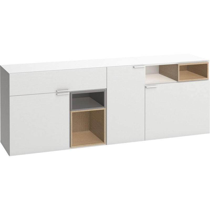 Reba 1 Drawer Sideboard, White