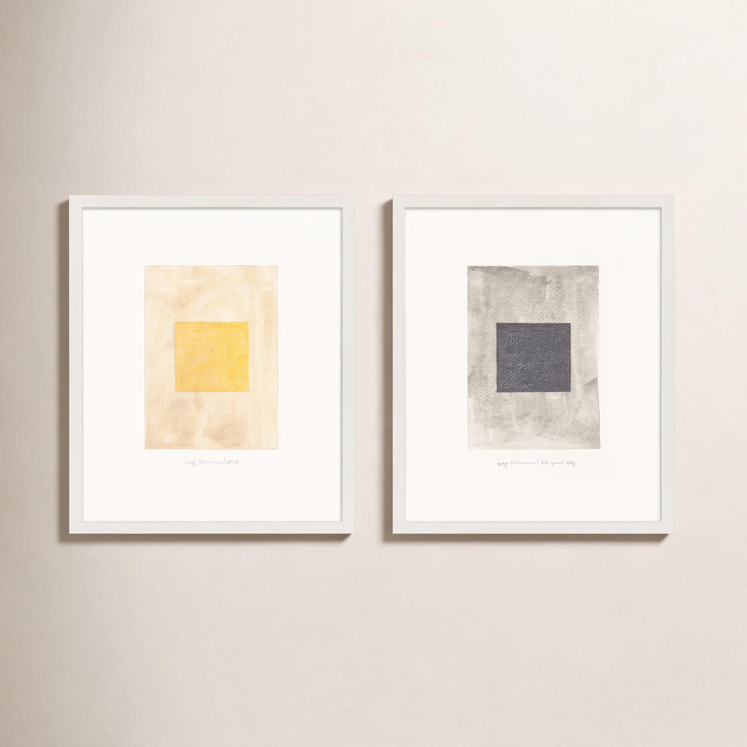 Lamaria "Tonal Shift" Print by Beth James, White Framed, 24" W x 30" H