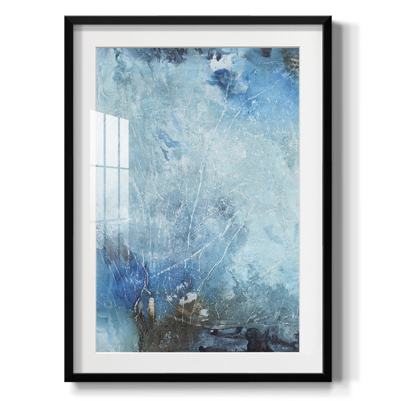 Coastal Seas III - impression encadrée, Noir