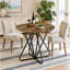 Metal Base Dining Table