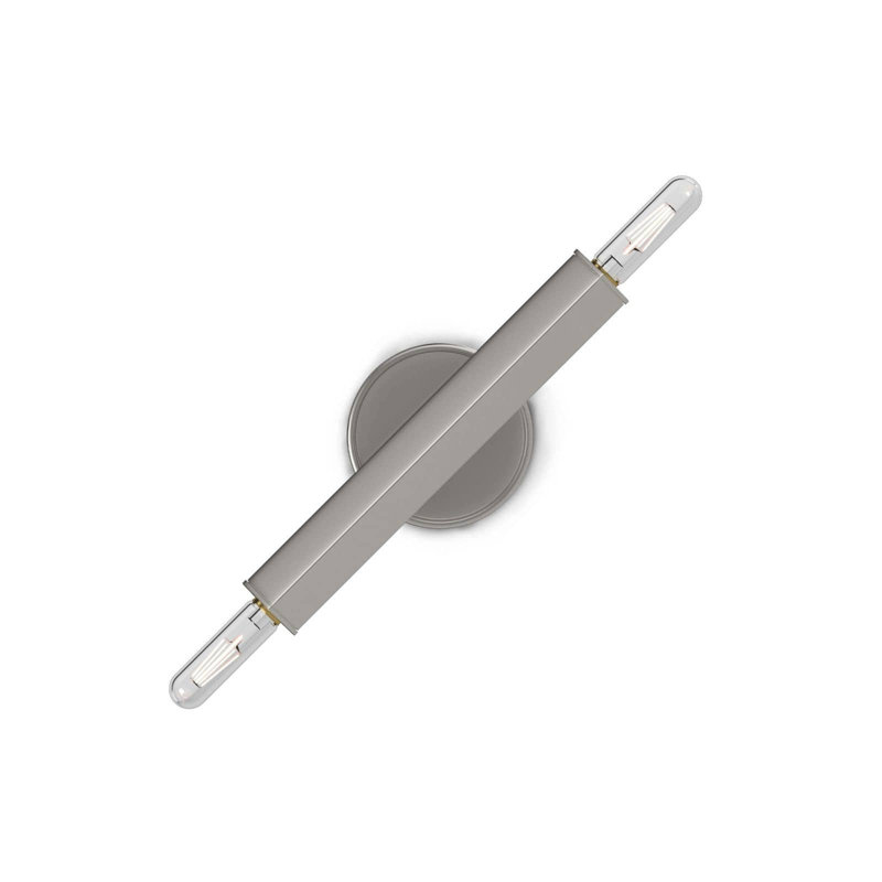 Viper 2 - Light Armed Sconce, Polished Nickel