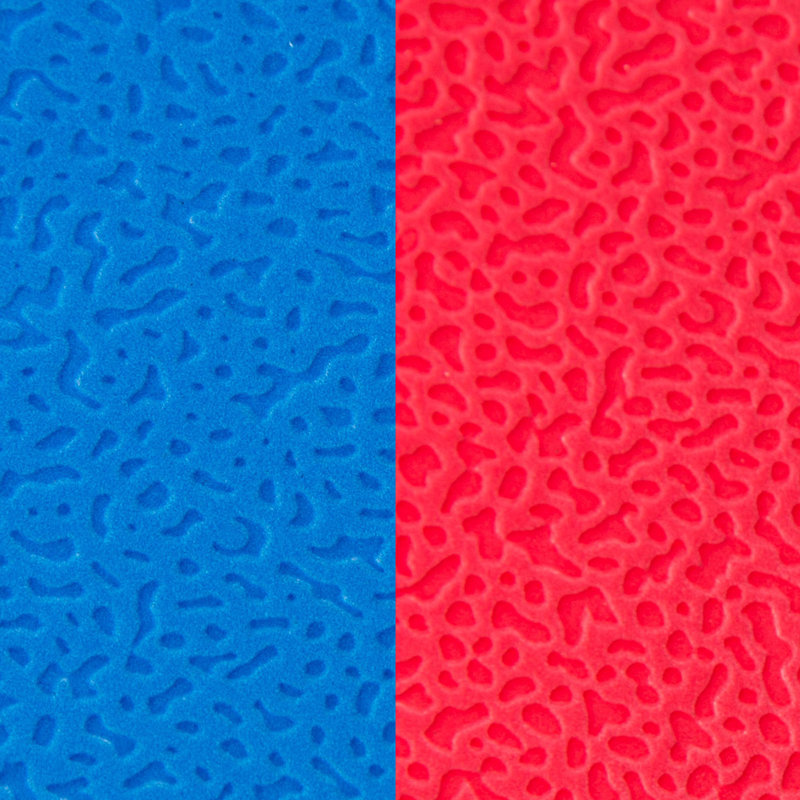 Carreaux de sol en mousse à emboîtement Mma 1 po 3 pi x 3 pi rouge / bleu Flooringinc, paquet de 20 tuiles