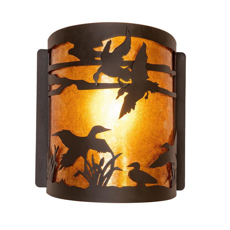 1 - Light Flush Mounted Sconce