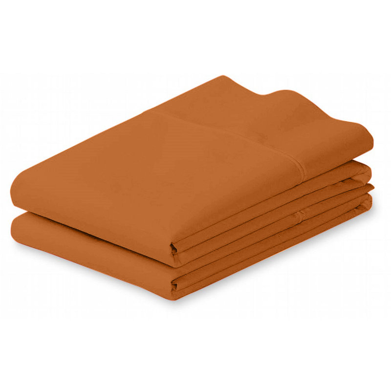 100% Cotton - Set of 2, King, Spice