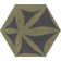 Hosta 8" x 9" Cement Patterned/Concrete Look Wall & Floor Tile