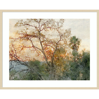 Quiet place II by Irena Orlov Wood Framed Wall Art Print