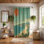 Rideau de douche standard 1 pièce Retro Hawaiian Shores-513651567