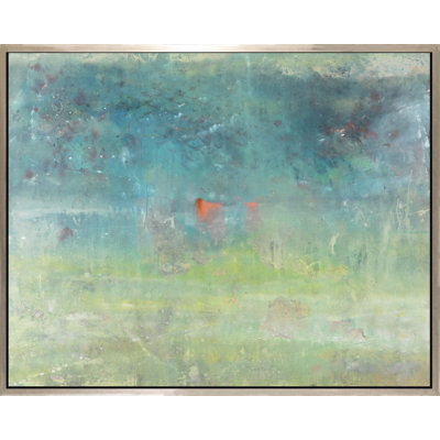 Sur la surface - peinture sur toile