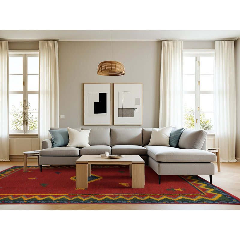 Ameeliah Southwestern Indoor Rug, Rectangle 8' x 12'