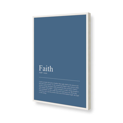 The Light of Faith Art Print