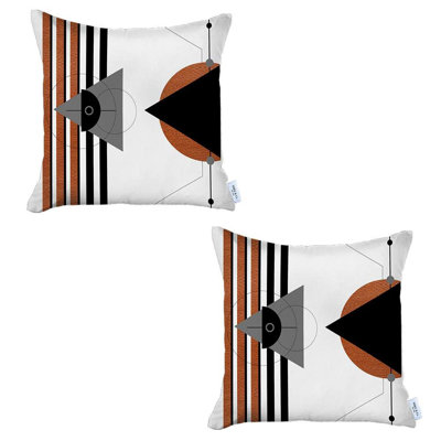 Housse de coussin réversible 