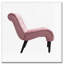 Chaise de salon en velours sans accoudoirs-1496763514