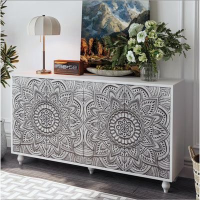 Buffet 60 po 3D Boho Mandala