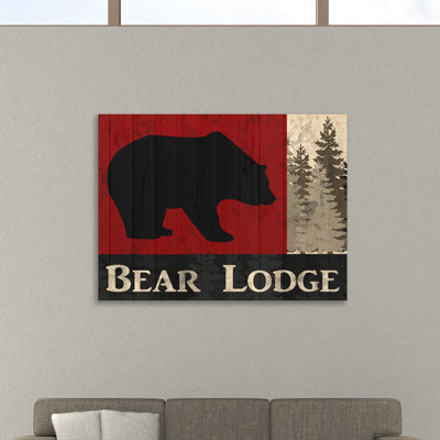 « bear dépôt » par kimberly allen, impression sur toile tendue