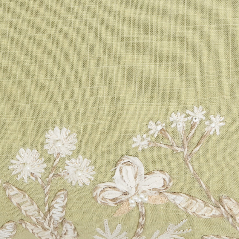 Coussin Graceful, Sans insert, Vert