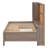Twin Size Daybed with 3 Drawers, Storage Shelves, Cork Board & Built-In USB Ports – Wood Frame, Antique Wood Color-1383335547