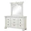 Commode 9 tiroirs avec miroir Ahnyah-106915348