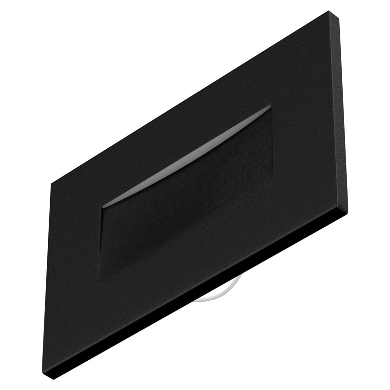Dimmable LED Step Light, Black