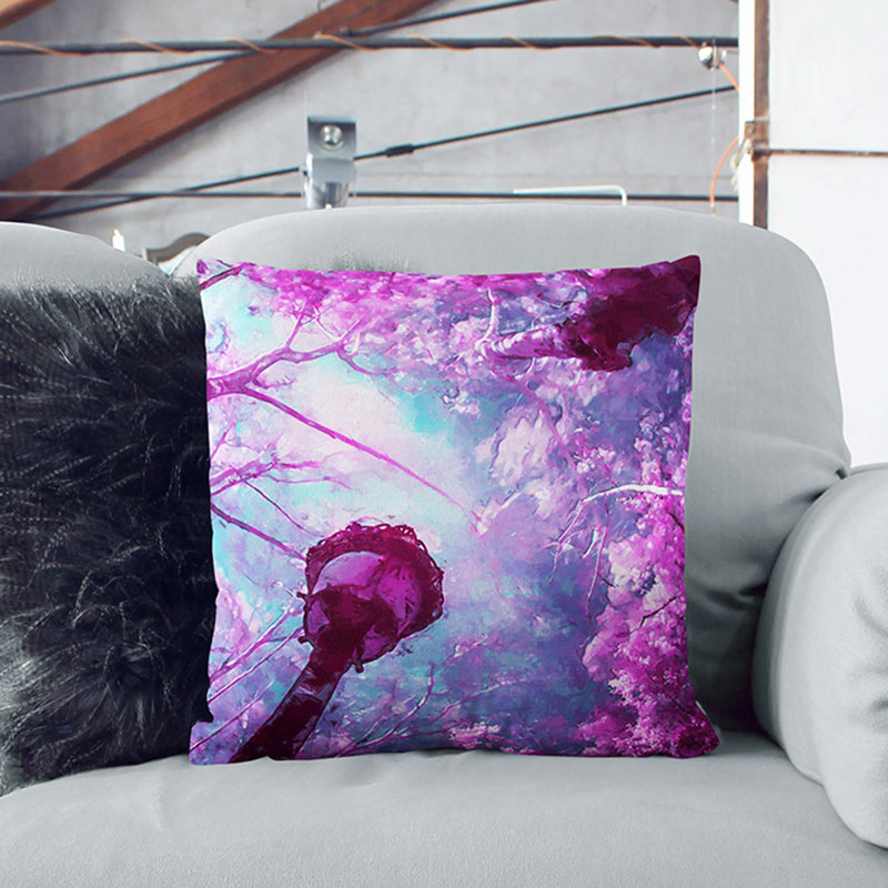 Square Throw Cushion, 55cm H x 55cm W x 20cm D