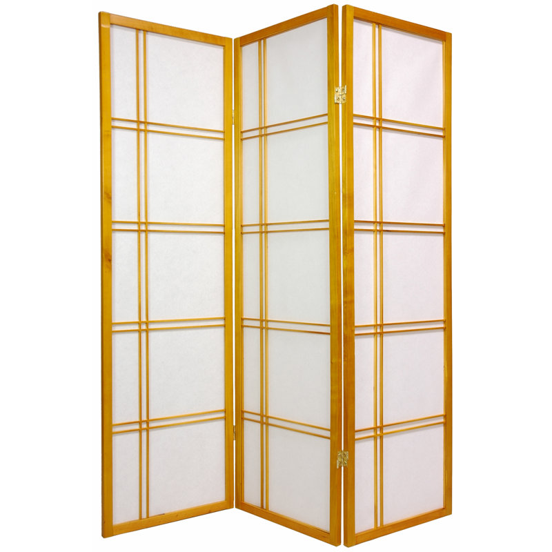Cloison en papier de riz pliable Keitez, Noir, 3