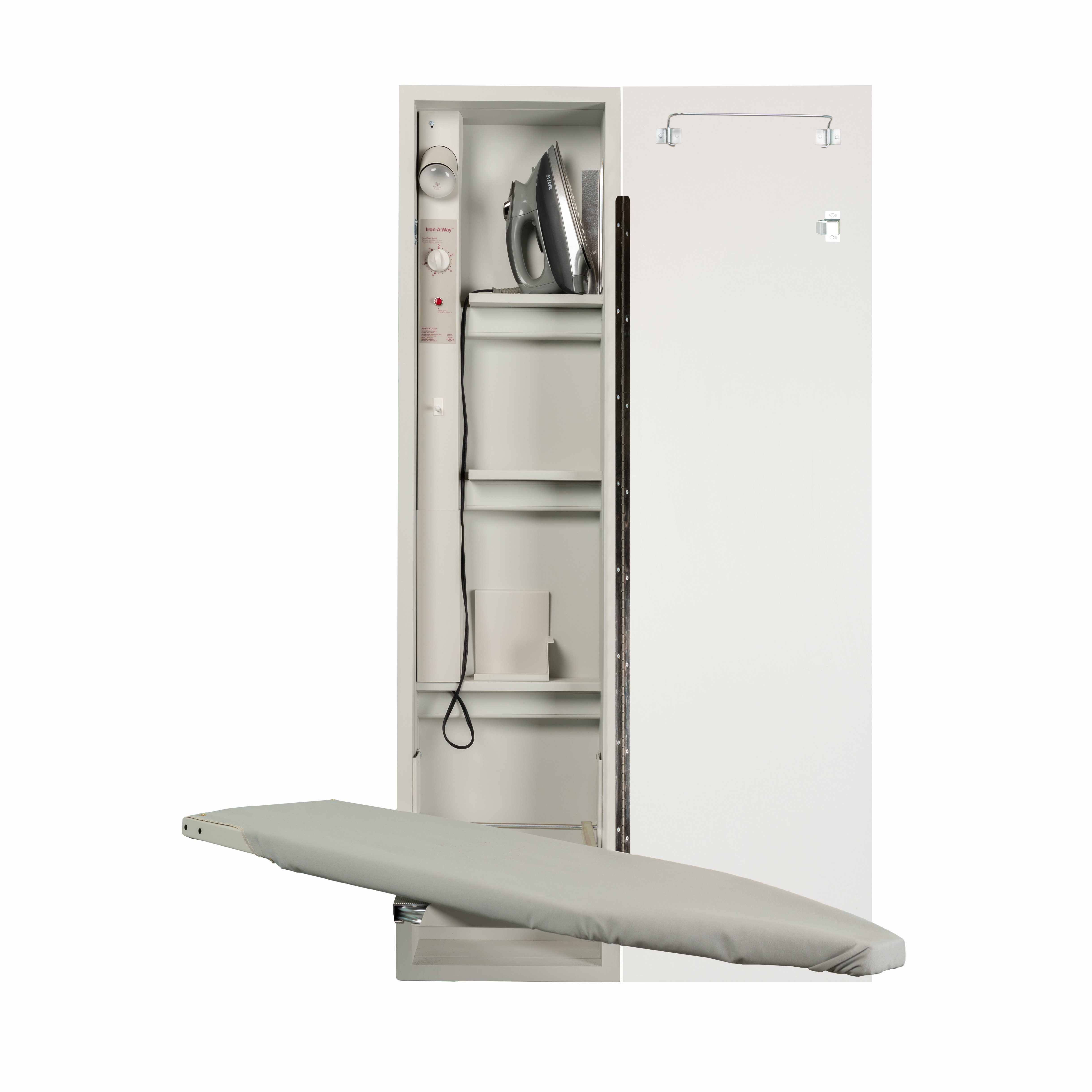 Iron-A-Way LLC Premium Built-In Ironing Center Ironing Board & Reviews ...
