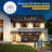 Motion Sensor Exterior Lights for House, 2 Pack Dusk to Dawn Porch Lights Sconce Outdoor, Moden Outdoor Sconce Lights Lantern with Tempered Glass for Garage, Patio, Waterproof-1868813744