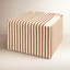 Pouf de table basse recouvert de kilim en laine-1361605634
