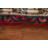 One-of-a-Kind 3'2" X 9'4" 1980s Runner Wool Area Rug in Red